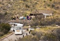 A Cave Entrance, Kartchner Caverns, Benson, Arizona Royalty Free Stock Photo