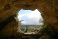 Cave exit Royalty Free Stock Photo