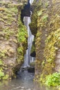 Cave of Gljufurarfoss waterfall - Iceland