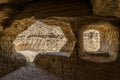 Cave in Guge Dynasty Relics Scenic Area in Zhada County, Ali Prefecture, Tibet, China