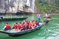 Cave in Halong bay, Vietnam