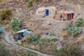 Cave homes on the slopes of Sacramonte hill in Granada, Spa