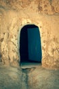 Cave house in matmata,Tunisia in the sahara desert Royalty Free Stock Photo
