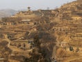 Cave house in north of Shanxi Province Royalty Free Stock Photo