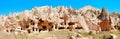 Cave houses in Cappadocia. Royalty Free Stock Photo