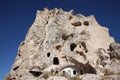 Cave houses, in Cappadocia, Turkey Royalty Free Stock Photo