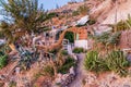 Cave houses on the slopes of Sacramonte hill in Granada, Spa