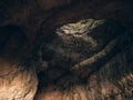 Cave interior at Szelim Cave, Hungary Royalty Free Stock Photo