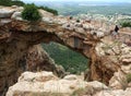 Cave Keshet in the Galilee, Israel Royalty Free Stock Photo