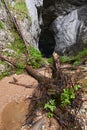 Cave in the limestone mountains