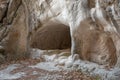 Cave of the lone sarcophagus at Bet She`arim National Park in Kiryat Tivon, Israel