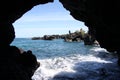 Cave at Maui Royalty Free Stock Photo