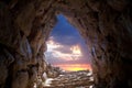 Cave at Mycenae Royalty Free Stock Photo