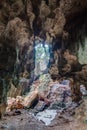 Cave near Railay Beach in Krabi, Thailand Royalty Free Stock Photo