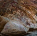 Cave paintings and petroglyphs Laas Geel, Hargeisa, Somalia Royalty Free Stock Photo