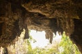 The cave of Phnom Sampeau Royalty Free Stock Photo