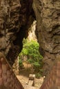 The cave of Phnom Sampeau Royalty Free Stock Photo