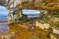 Cave Point Rock Arch Royalty Free Stock Photo