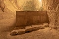 The Cave of Rabbi Yehuda Hanassi at Bet She`arim in Kiryat Tivon, Israel.