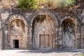 Cave of Rabbi Yehuda Hanassi at Bet She`arim National Park in Kiryat Tivon, Israel