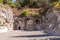 Cave of Rabbi Yehuda Hanassi at Bet She`arim National Park in Kiryat Tivon, Israel