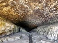 Cave-In-Rock State Park, Illinois - view of the cave inside Royalty Free Stock Photo