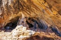 Cave of Saint Joseph Gerontogiannis at Kapsa monastery in the southeast of the island of Crete Greece