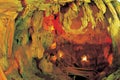 Cave stalactites and formations