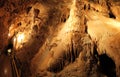 Cave stalagmite in undergorund