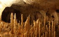 Cave stalagmites Royalty Free Stock Photo