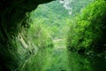 Cave in the Tam Coc River