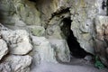 Cave under Burg Teck Royalty Free Stock Photo