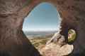 Cave with a view in Serra del Montsec, Ager