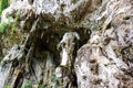 Cave at white cliff cave in Krabi Thailand