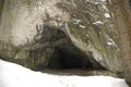 Cave at winter