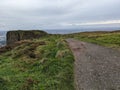 Cavehill with the coastal towns beyond Royalty Free Stock Photo