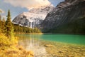 Cavell Lake Royalty Free Stock Photo