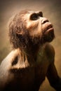 Caveman Model Royalty Free Stock Photo