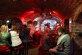 Cavern club Royalty Free Stock Photo