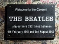 The Cavern club in Liverpool is very popular with the famous The Beatles, who played some great concerts here. England