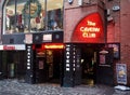 The Cavern Club nightclub birth place of the Beatles is a nightclub in Liverpool, England Royalty Free Stock Photo