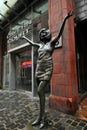 The Cavern Club nightclub birth place of the Beatles is a nightclub at 10 Mathew Street, in Liverpool, England Royalty Free Stock Photo