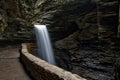 Cavern Waterfall in Watkins Glen State Park