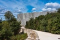 Caverne du Pont-d`Arc, a facsimile of Chauvet Cave in Ardeche, France Royalty Free Stock Photo