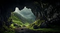 Ethereal Cave: Captivating Photograph Of Denmark\'s Enchanting Hills