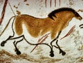 The caves of Lascaux are caves decorated with Paleolithic paintings