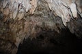 The Caves of Pertosa-Auletta, with Negro underground river Royalty Free Stock Photo