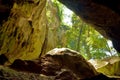 View out of Capricorn Caves in the Caves township