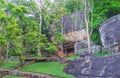 The caves in Sigiriya