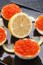 Caviar eggs